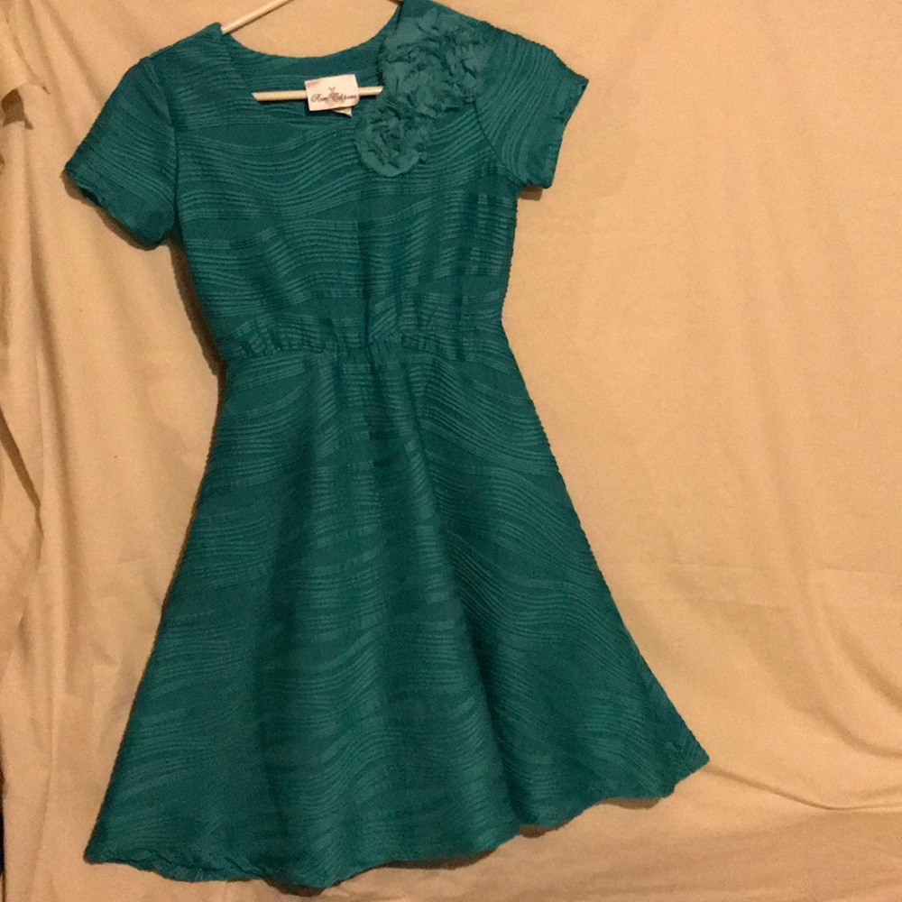 Rare editions brand green dress